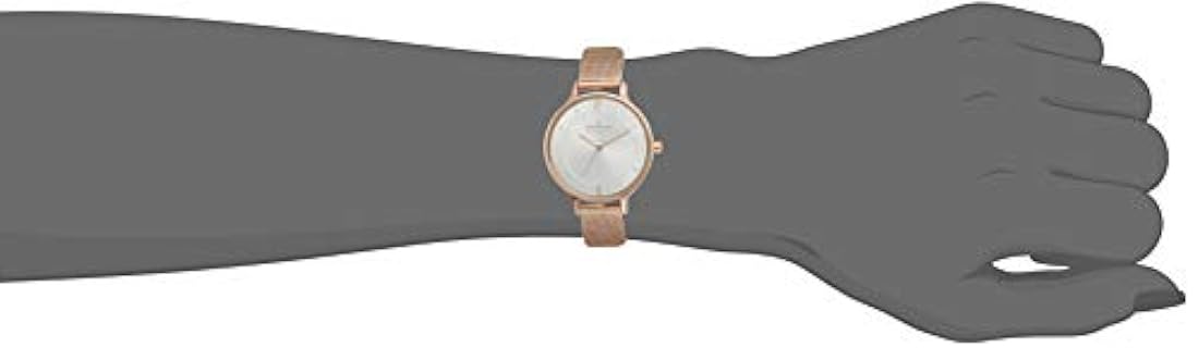 Reloj de Mujer de acero inoxidable en tono dorado rosado