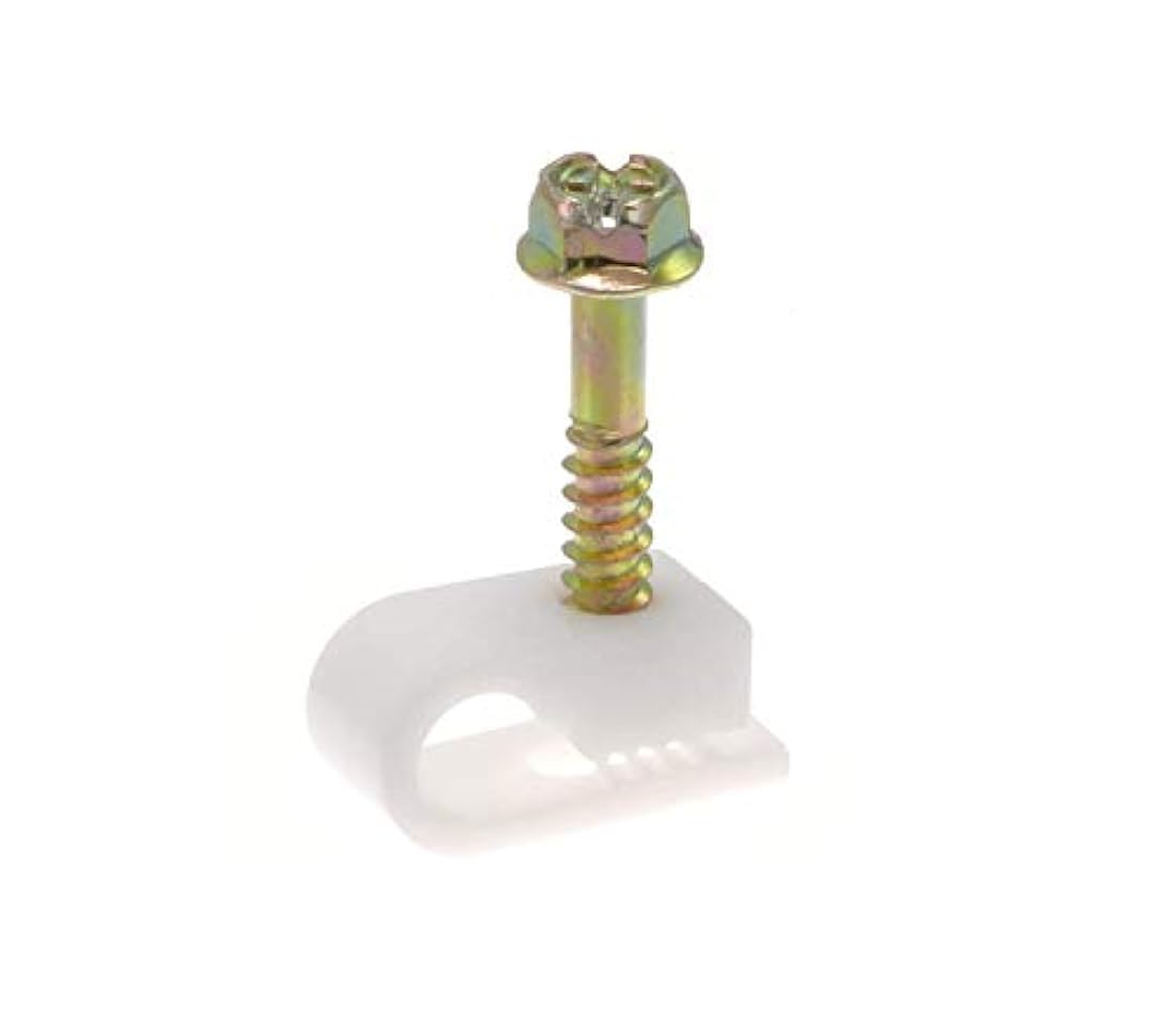 Clips de cable coaxiales únicos, Cat clip