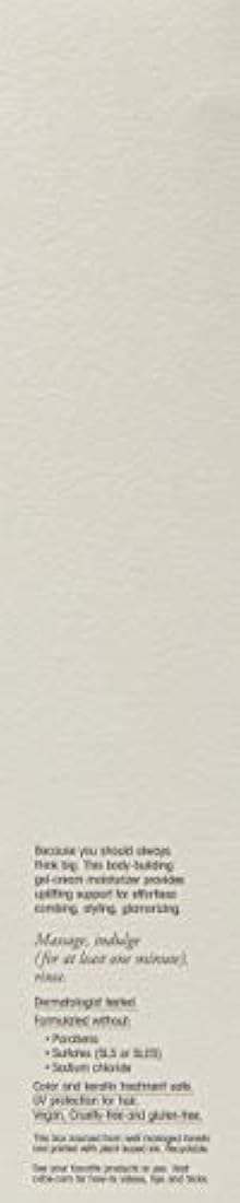 Acondicionador ORIBE para un volumen magnífico