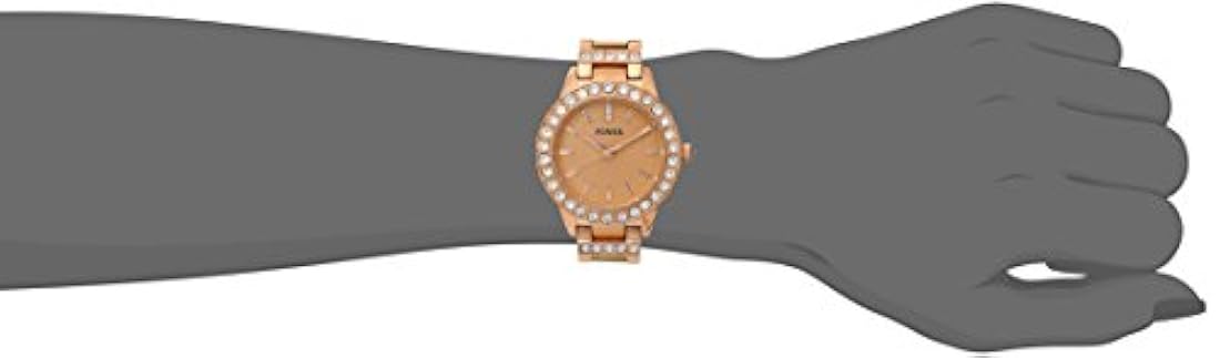 Reloj de cuarzo de acero inoxidable para mujer