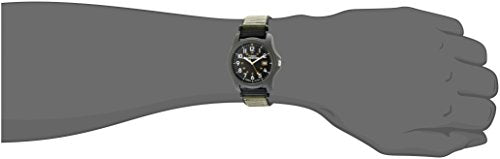 Reloj para hombre con correa de nylon color gris