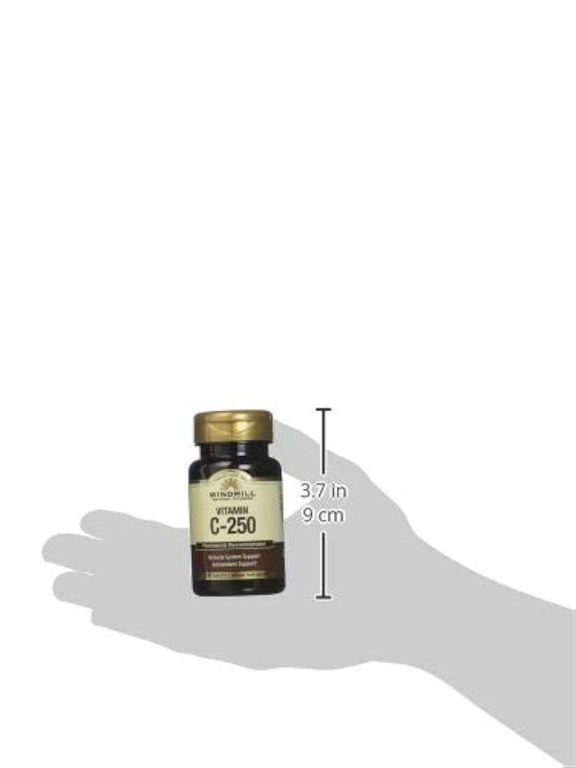 Vit C pestañas 250 mg wmill 100