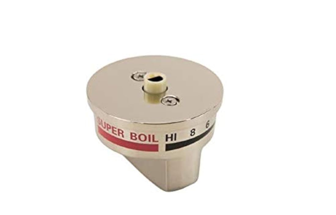 Pomo de control para quemador de gas acero inoxidable