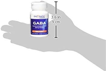 Suplemento Natures Way GABA Ácido Gamma Apoya Cerebral 60 un