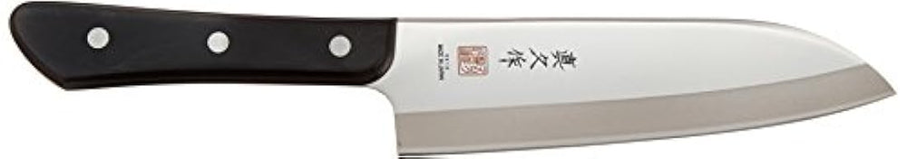 Mac Knife cuchillo Santoku, Plateado