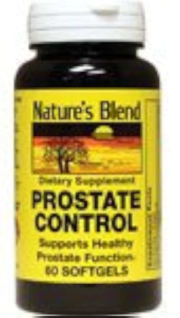 Mezcla de la naturaleza próstata Control 60 softgels