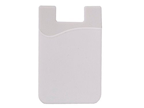 AgentWhiteUSA Billetera para teléfono celular, con funda adherente, para tarjetas de crédito, de negocios y de identificación, apta para casi todos los teléfonos, iPhone, Android y teléfonos celulares inteligentes