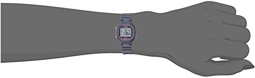 Reloj casual de resina de cuarzo para mujer color gris