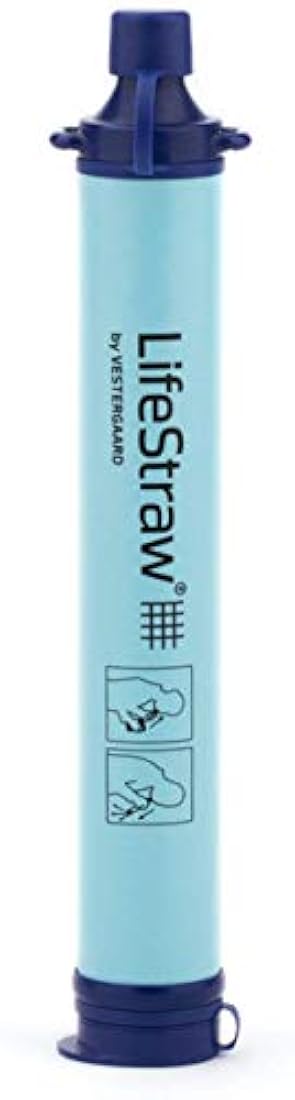 Filtro de agua personal para senderismo, camping, viajes