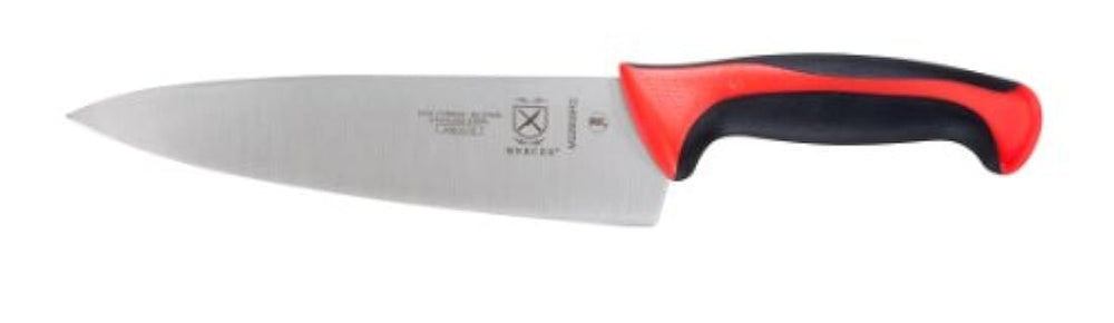 Mercer - Cuchillo de chef, 20.3 cm, color Rojo