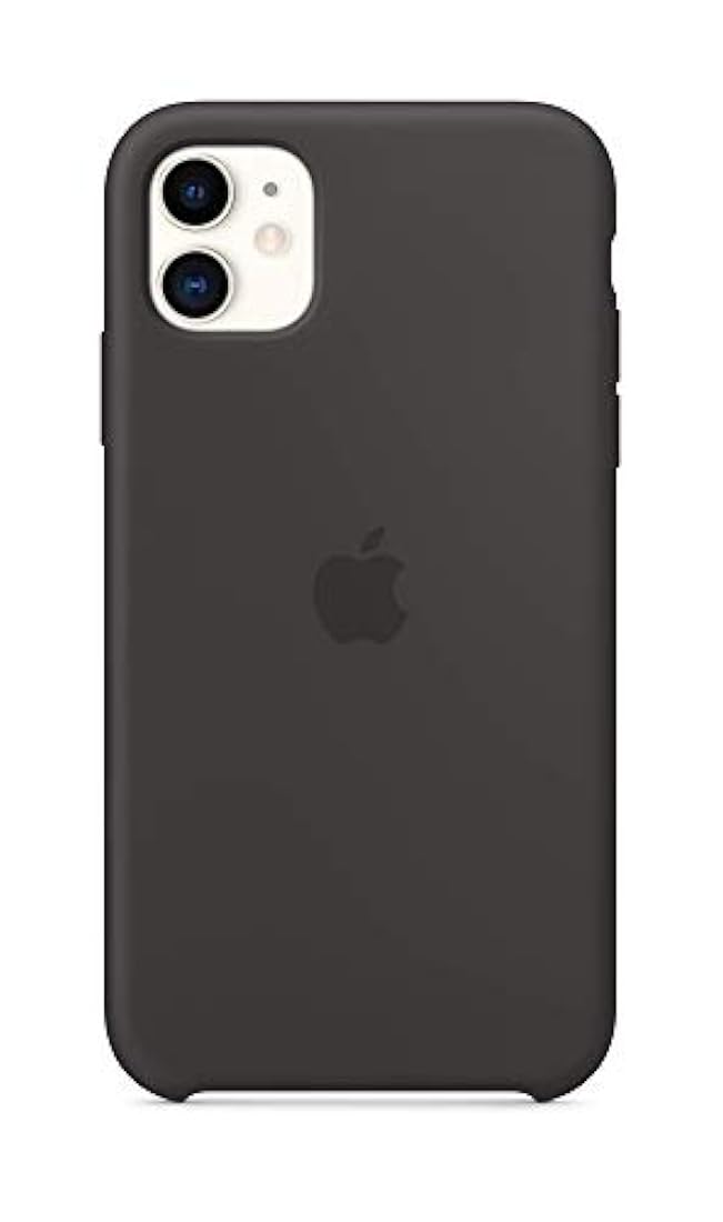 Carcasa de silicona para iPhone 11, Negro marca Apple