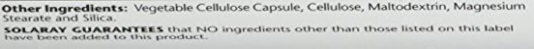 Solaray - 60 Capsulas para el dolor de 200 mg