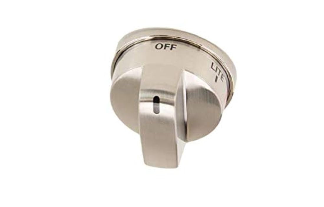 Pomo de control para quemador de gas acero inoxidable