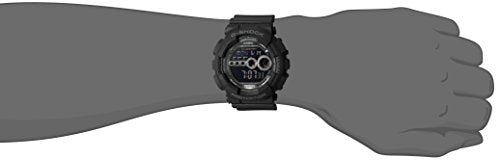 Reloj deportivo digital X-Large negro para hombre