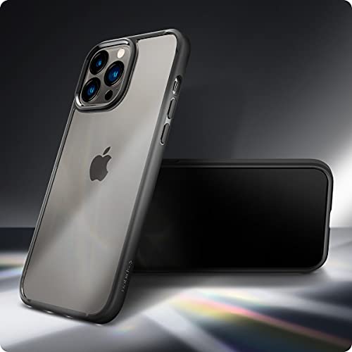 Spigen Ultra híbrido diseñado para iPhone 13 Pro caso (2021) - negro mate