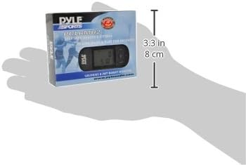Podómetro Pyle Sport PCLRMU2, sensor 3D, pantalla LCD, USB