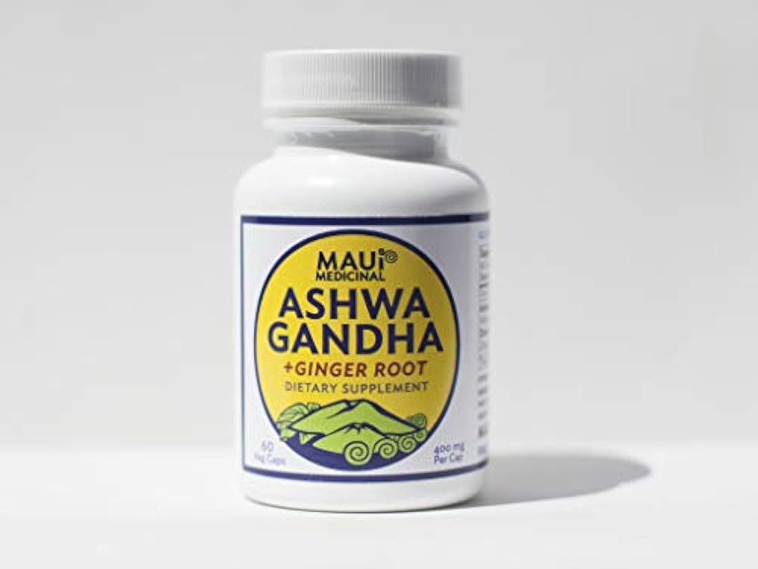Ashwagandha & Jengibre 60 V-caps hawaiano