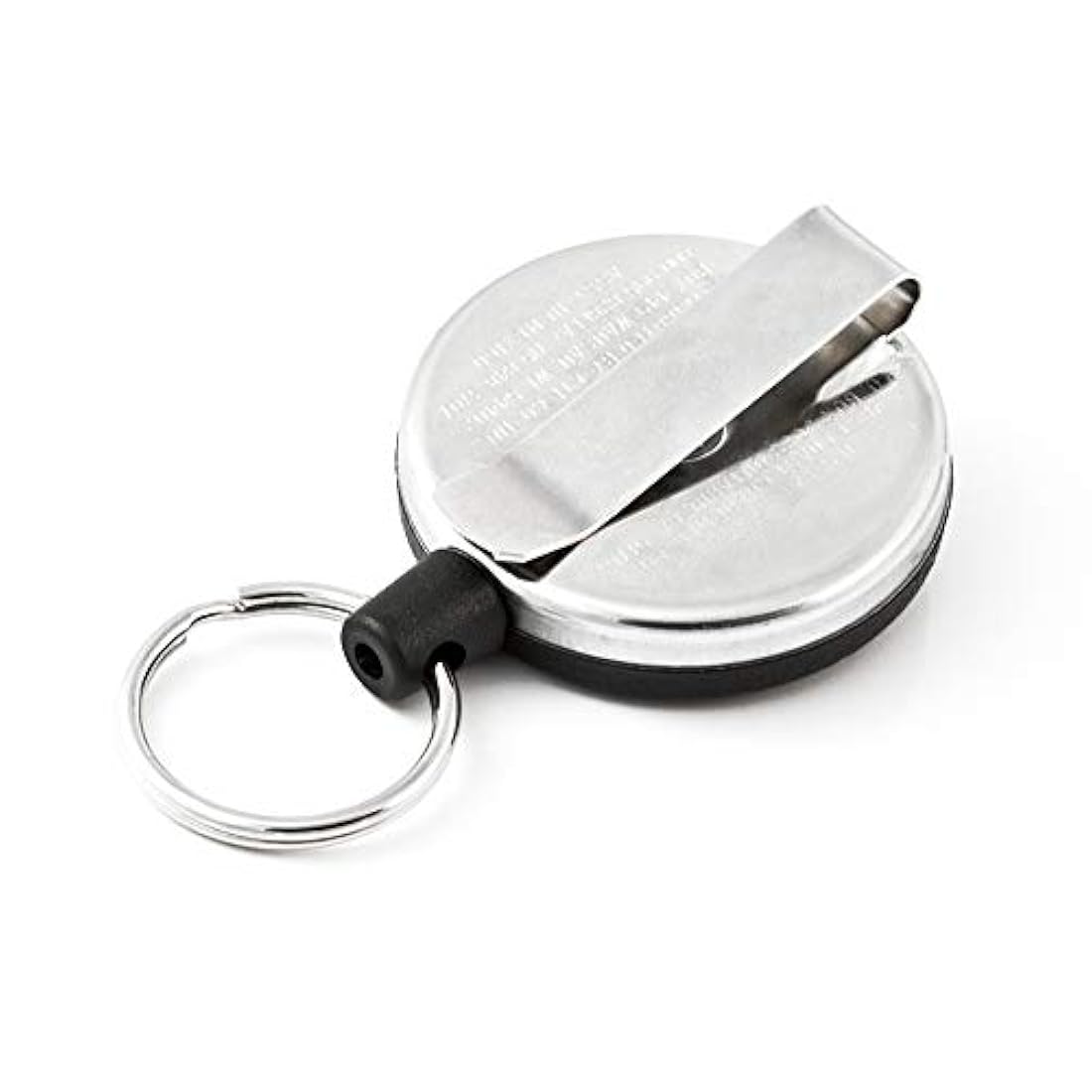 Soporte para llaves retráctil con frontal negro