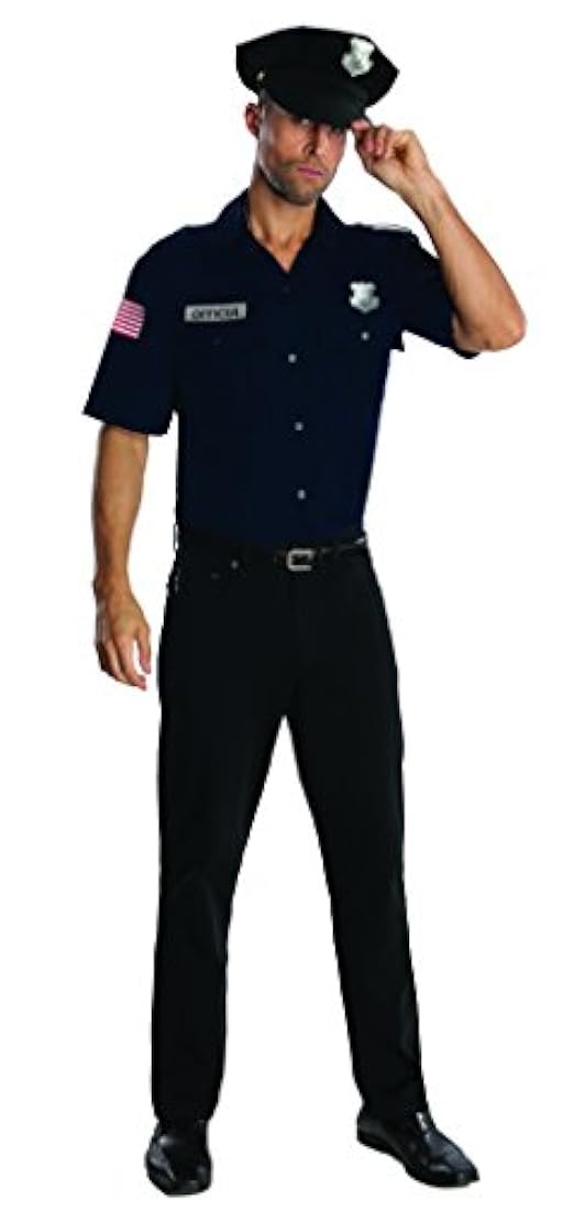 Rubie's Disfraz de héroes y Hombres de policía uniforme