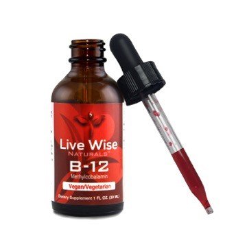 Gotas líquidas de vitamina B12, sublingual, metilcobalamina