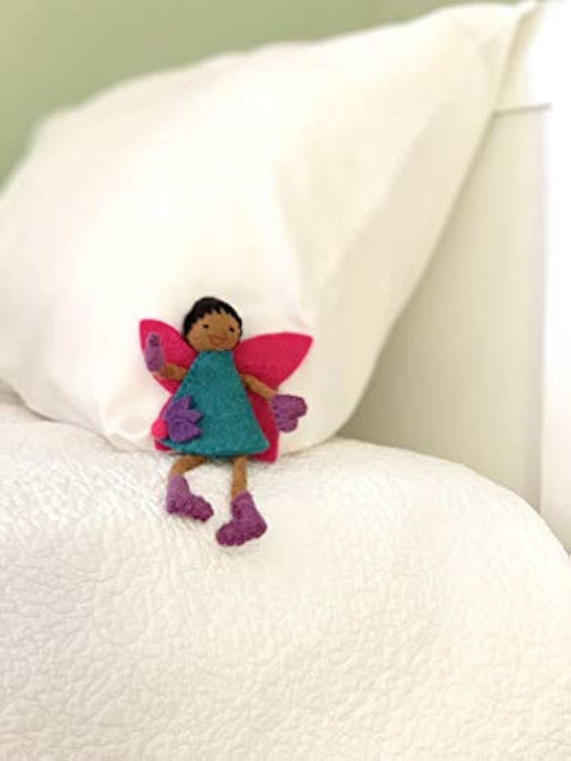 Peluche de hada de dientes con bolsillo de Nepal