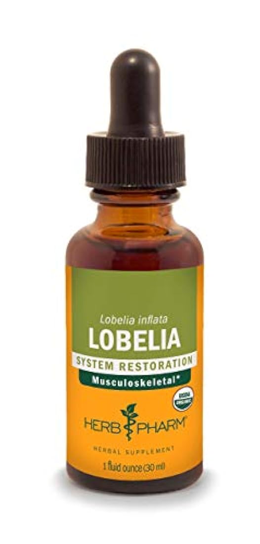 Extracto de lobelia orgánico certificado Herb Pharm