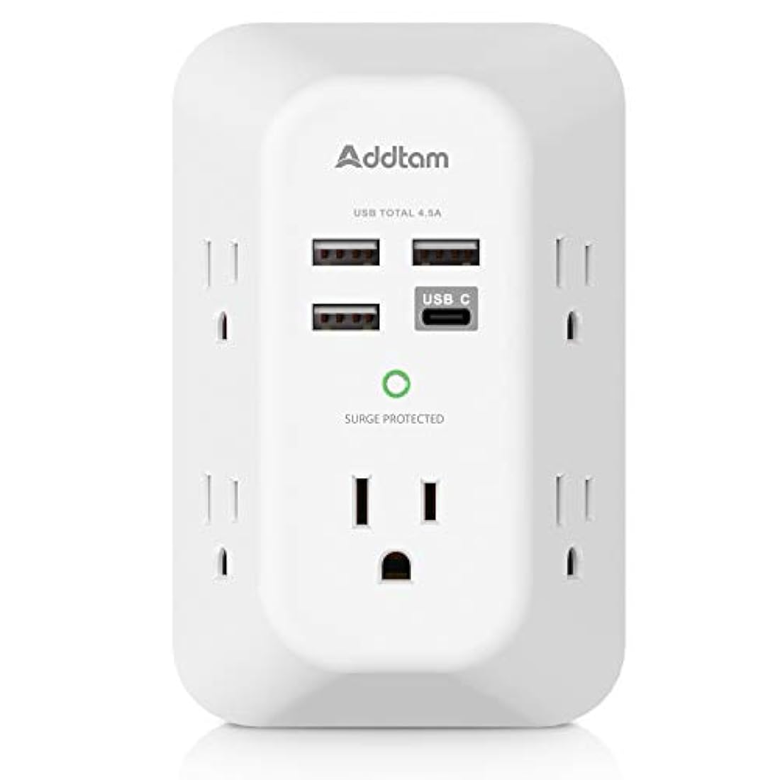 Cargador de pared USB, protector de sobretensión