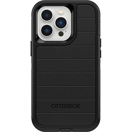 OtterBox Defender PRO Series - Funda y funda para Apple iPhone 13, color negro