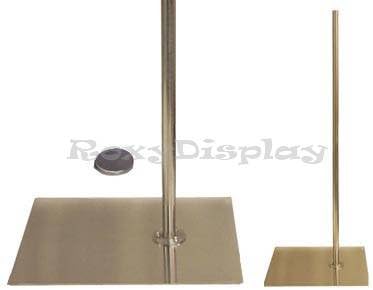 Figura Femenina ROXYDISPLAY con Base de Metal Redonda - FH02BK