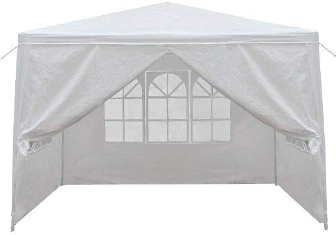 Carpa de campaña para exteriores, color blanco
