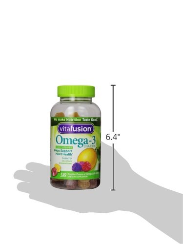 Vitafusion Omega-3 Masticables 120 unidades
