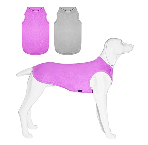 CAMISAS de verano para perro, ropa transpirable de secado rápido para mascotas, chaleco sin mangas, ligero y elástico para perros pequeños, medianos y grandes