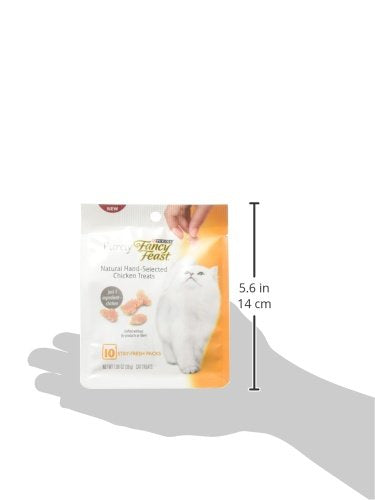 Purina Fancy Feast - Golosinas para gatos con pollo