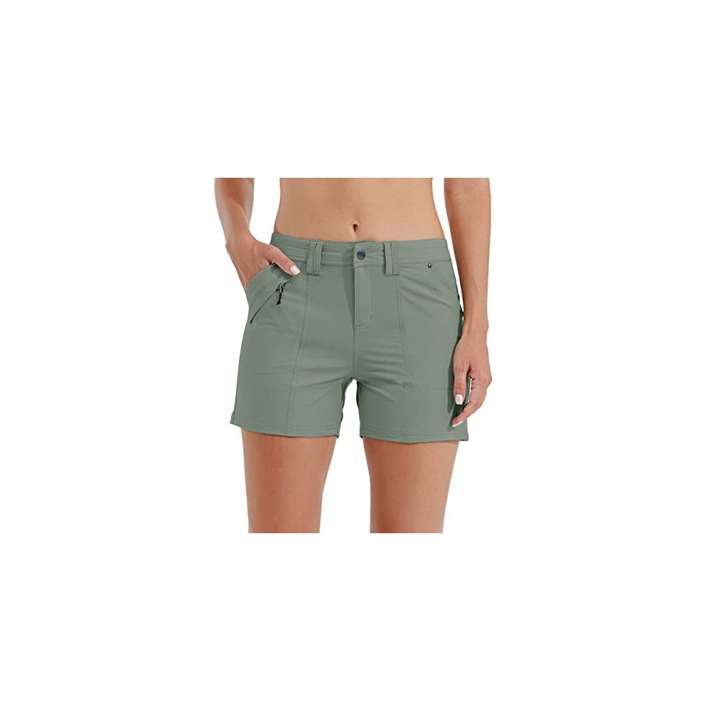 Shorts cortos de senderismo para mujer talla 4