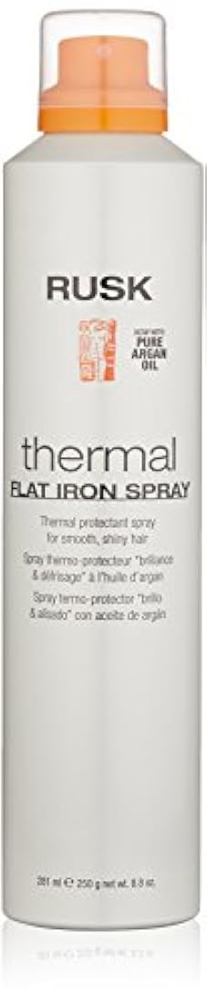 Spray térmico de hierro plano con aceite de argán