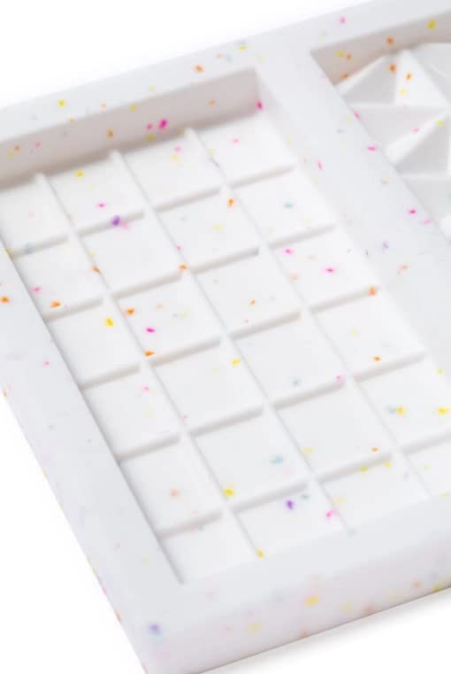 Molde de Chocolate Fancy Sprinkles, Silicona, 3 Cavidades