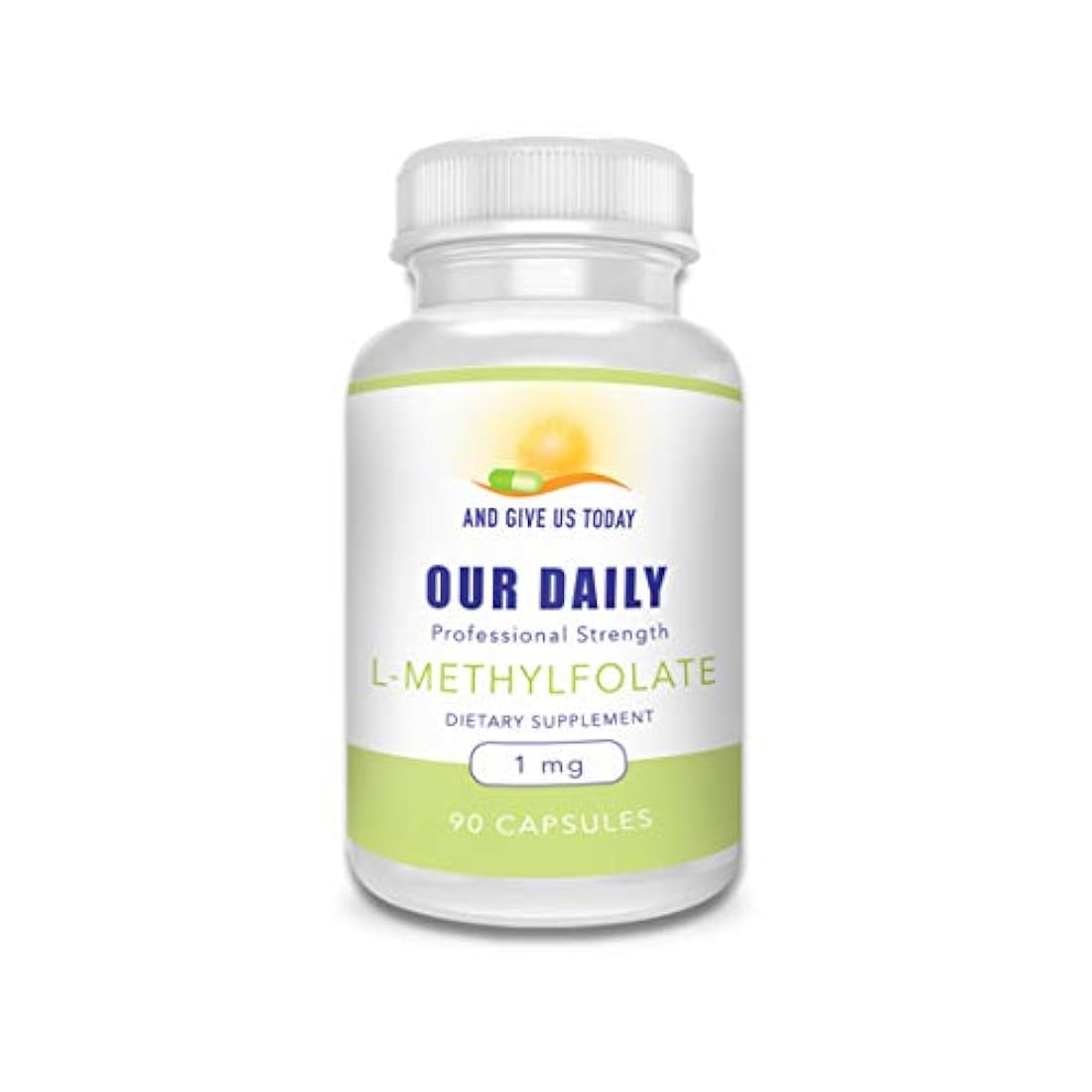 Folato activo de fuerza máxima de 1 mg/1000 mcg