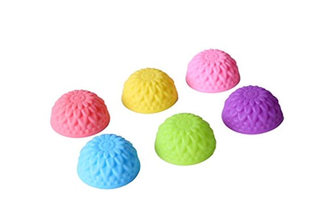 Magik Set de 36 mini moldes de silicona antiadherentes