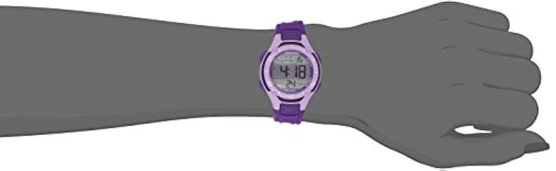 Armitron Sport Reloj digital cronógrafo morado para mujer