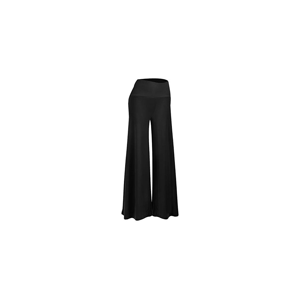 Pantalones palazzo para mujer diseño elástico Talla s
