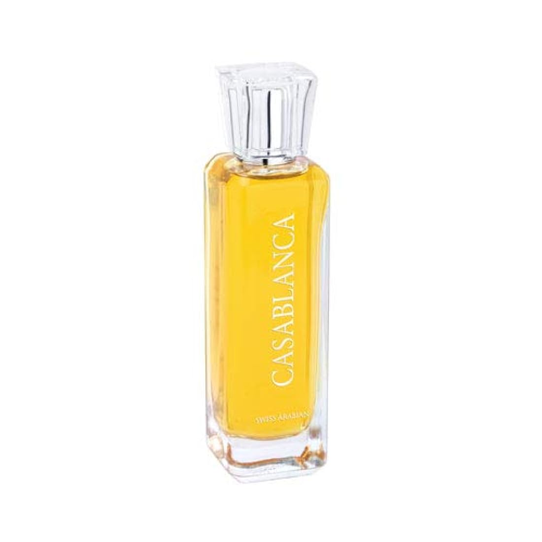 Casablanca, Eau de Parfum (3.4 fl oz) | Dulce Gourmand fragancia construida alrededor de ámbar, perú bálsamo, almizcle, ante y caramelo líquido | para hombres y mujeres | por Oud Perfume Artisan Swiss Arabian | Cologne Spray