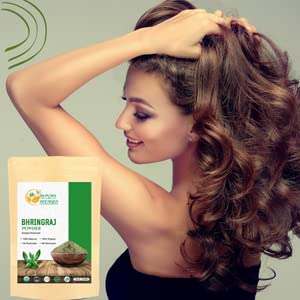 Polvo orgánico Bhringraj Eclipta Alba para cabello radiante