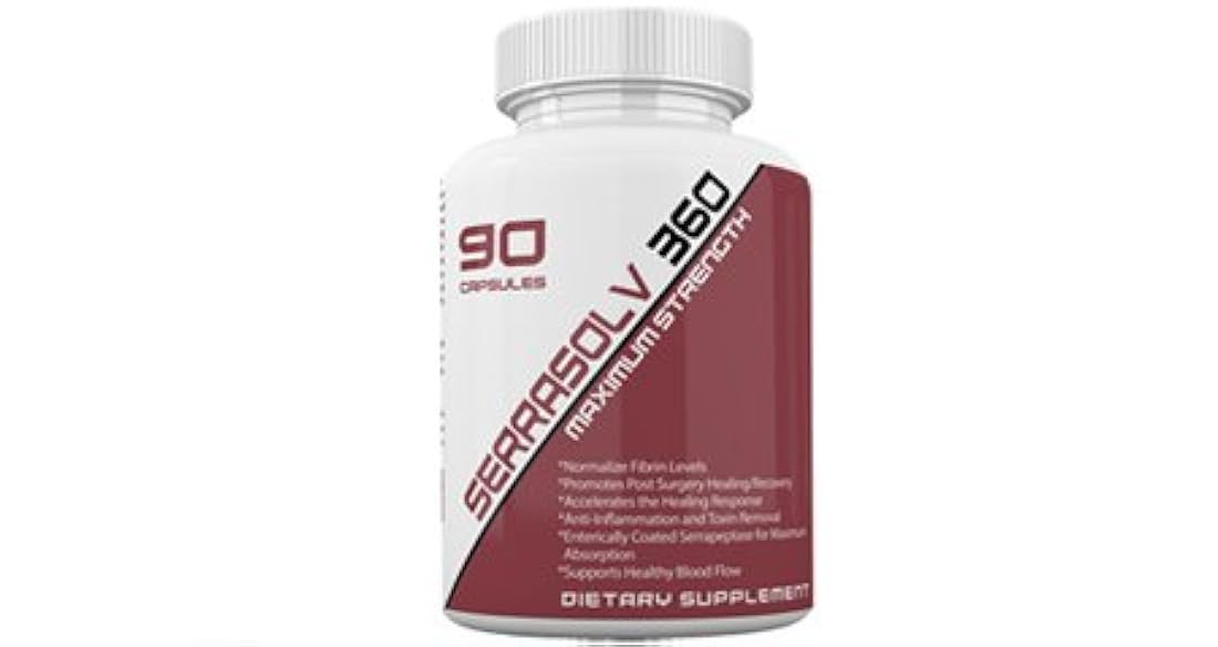 Serrasolv 360mg 90 Capsula y Previalin 60 Capsula