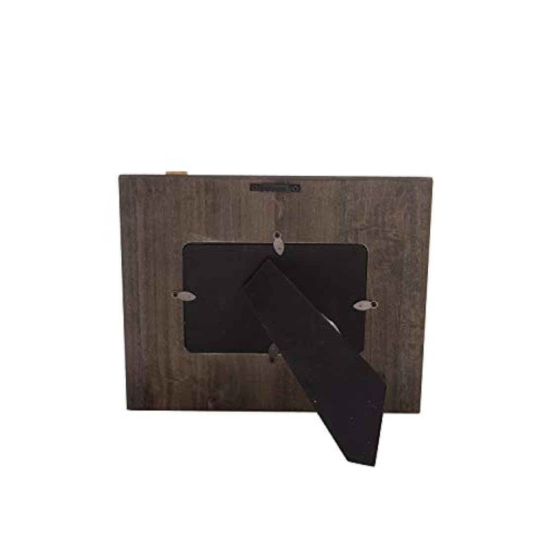 Marco de fotos, color blanco, Madera, Negro, marrón, 4x6