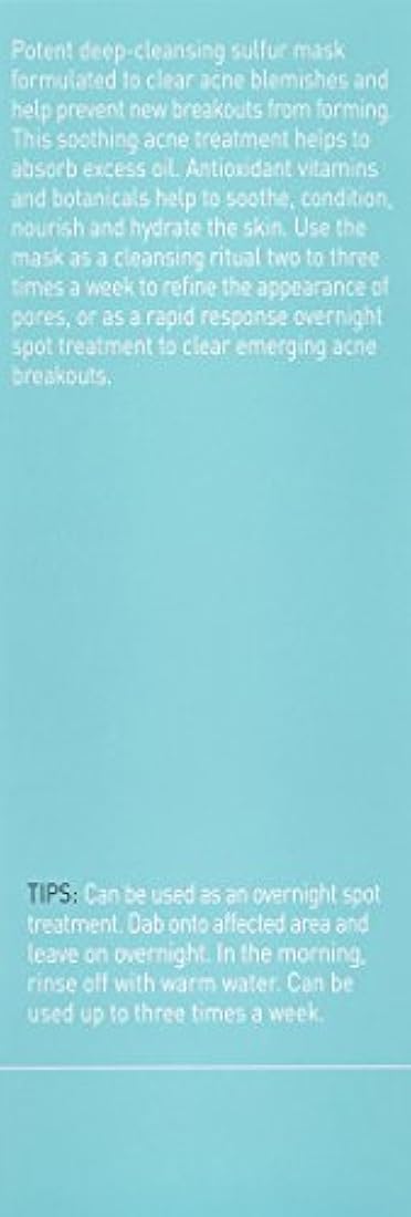 Máscara para purificar el cutis, 3 onzas (90 días)