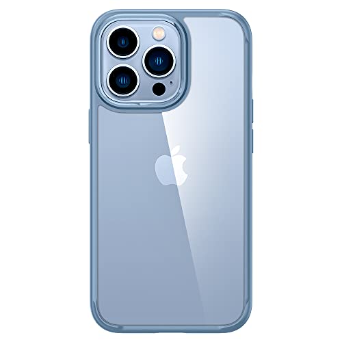Spigen Funda ultra híbrida diseñada para iPhone 13 Pro (2021) - Azul Sierra