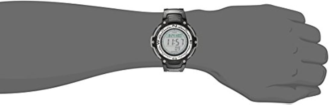 Casio Reloj digital con sensor doble para hombre