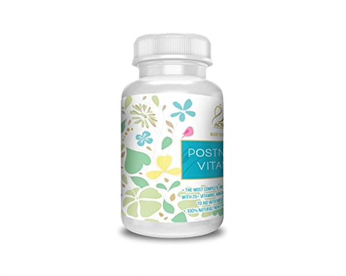 Actif Vitamina postnatal orgánica con más de 25 vitaminas