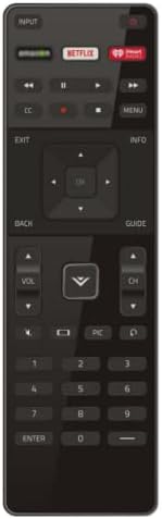 Control remoto XRT122 compatible con Vizio LED HDTV D39H-D0
