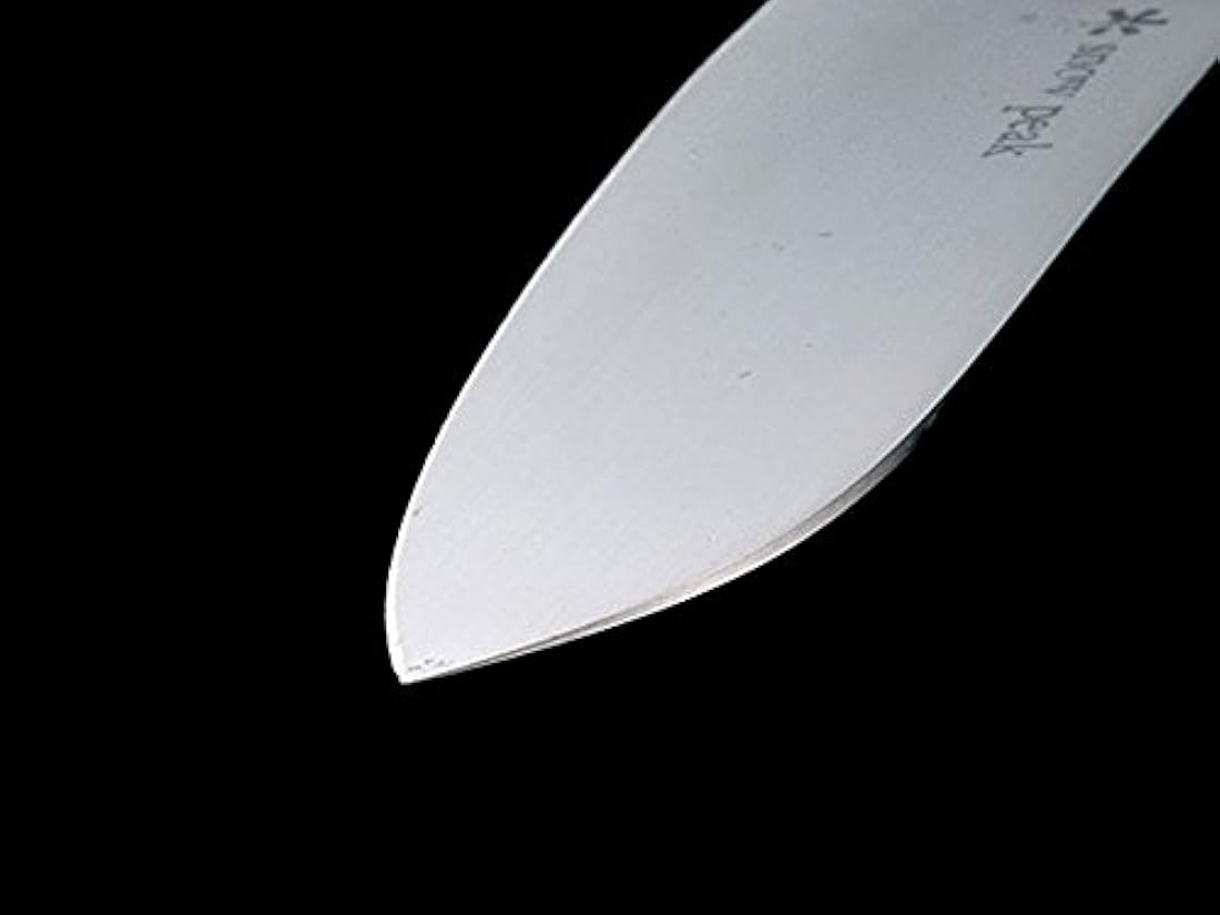Snow Peak Campo Cocina Santoku – Cuchillo, color negro
